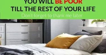 8 THINGS YOU SHOULDN’T KEEP IN THE BEDROOM BECAUSE THEY ATTRACT POVERTY